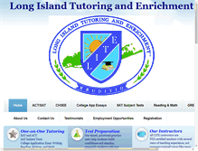 Tablet Screenshot of litutoringandenrichment.com